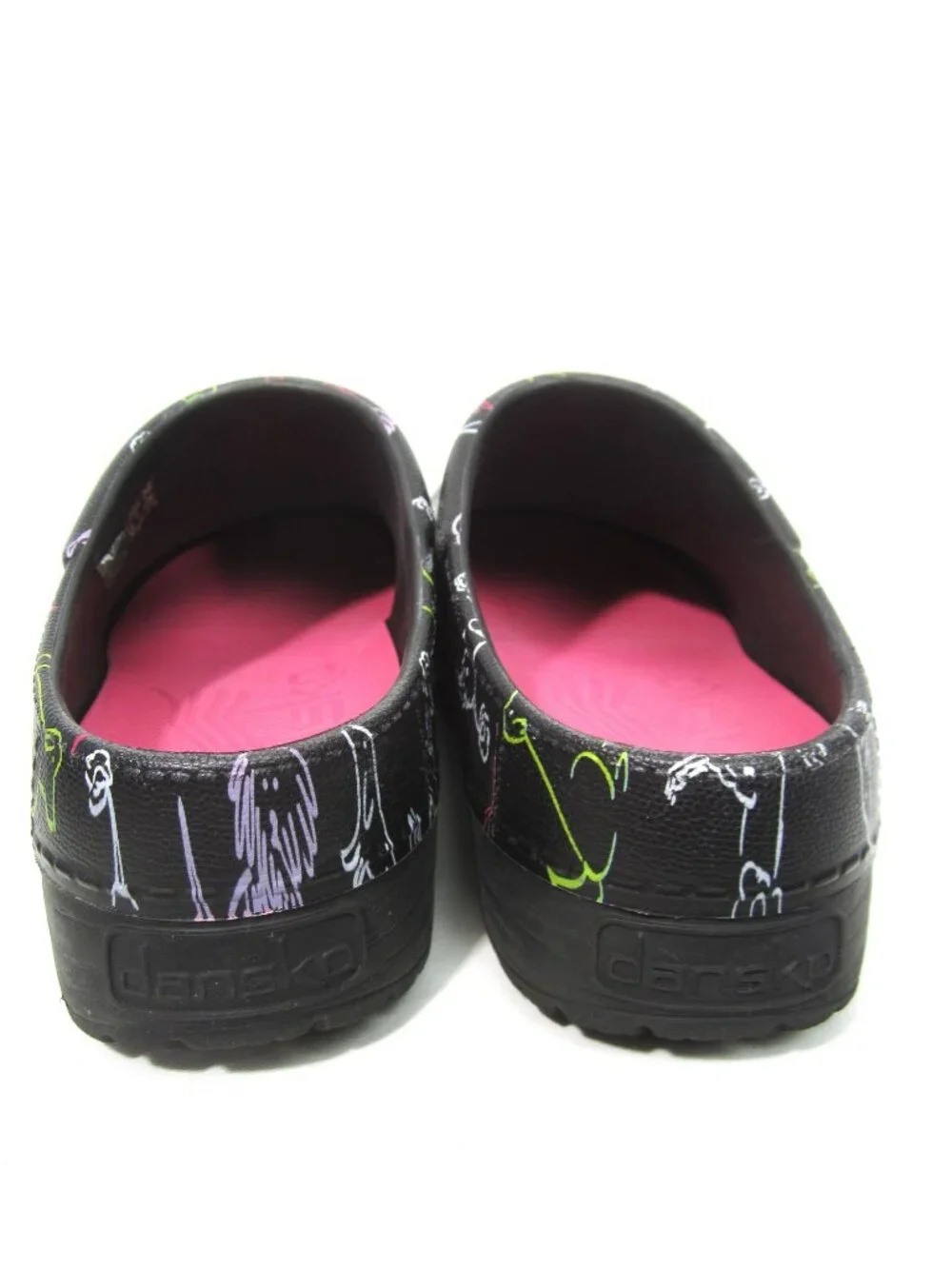 Dansko Kane Dog Lover Print EVA Clogs Size 39 US 8.5 9 Vet Groomer Waterproof - Picture 7 of 11